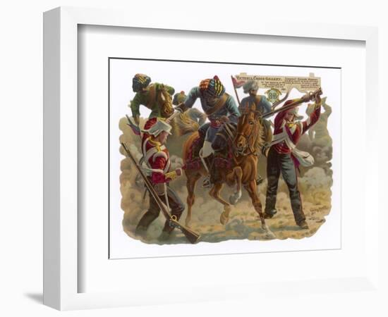 Indian Mutiny 1857-Harry Payne-Framed Art Print