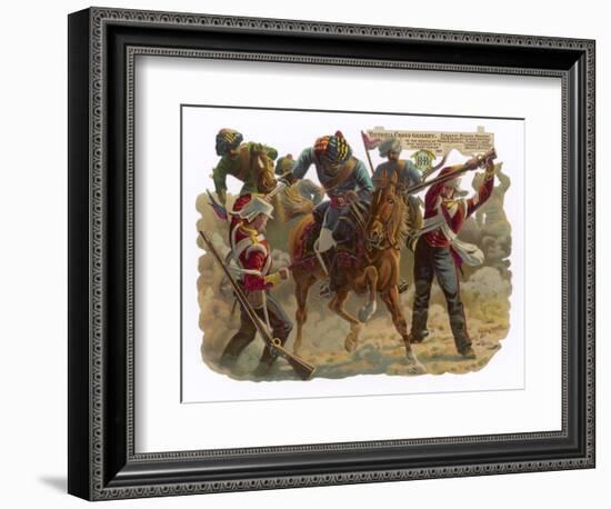 Indian Mutiny 1857-Harry Payne-Framed Art Print