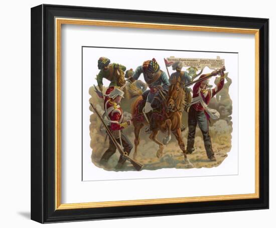 Indian Mutiny 1857-Harry Payne-Framed Art Print