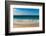 Indian Ocean surf surging onto a sandy tropical beach. Anse Macquereau Beach, Seychelles.-Sergio Pitamitz-Framed Photographic Print