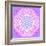 Indian Ornament, Mandala in Pink-art_of_sun-Framed Art Print