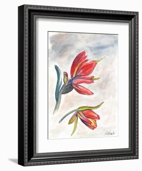 Indian Paint Brush-Jennifer Redstreake Geary-Framed Art Print