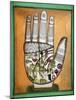 Indian Palmistry Map-Victor De Schwanberg-Mounted Photographic Print