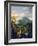 Indian Pass  Paysage De Torrent Avec Indien D'amerique - Peinture De Thomas Cole (1801-1848) - 184-Thomas Cole-Framed Giclee Print