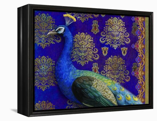 Indian Peacock-Maria Rytova-Framed Premier Image Canvas