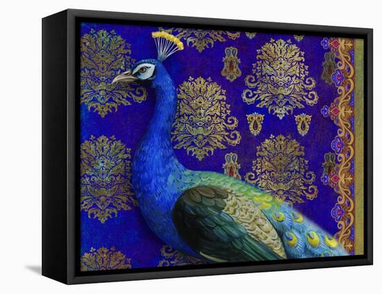 Indian Peacock-Maria Rytova-Framed Premier Image Canvas