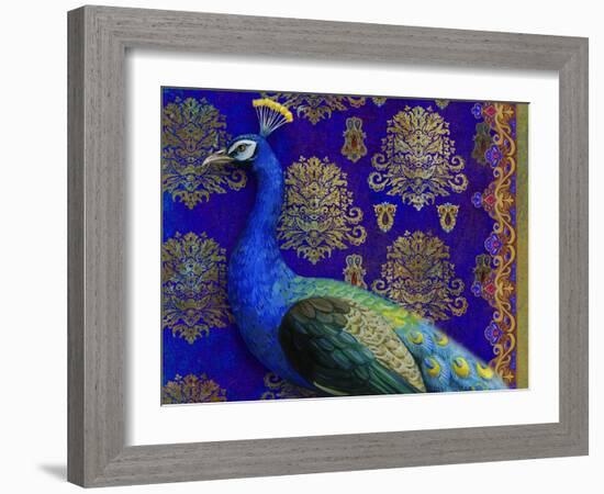 Indian Peacock-Maria Rytova-Framed Giclee Print