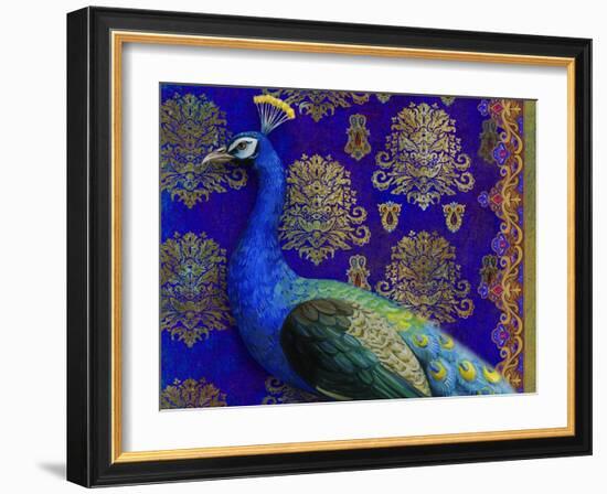 Indian Peacock-Maria Rytova-Framed Giclee Print