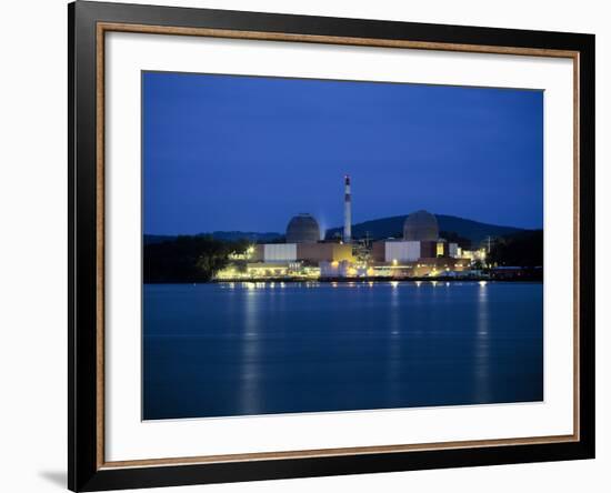 Indian Point Nuclear Power Station-Martin Bond-Framed Photographic Print