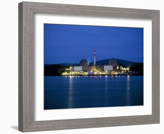 Indian Point Nuclear Power Station-Martin Bond-Framed Photographic Print