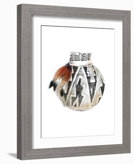 Indian Pottery-Avery Tillmon-Framed Art Print