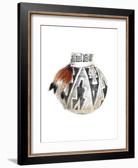 Indian Pottery-Avery Tillmon-Framed Art Print