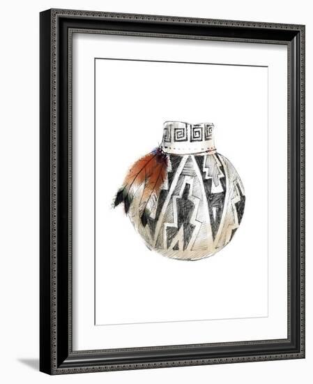 Indian Pottery-Avery Tillmon-Framed Art Print