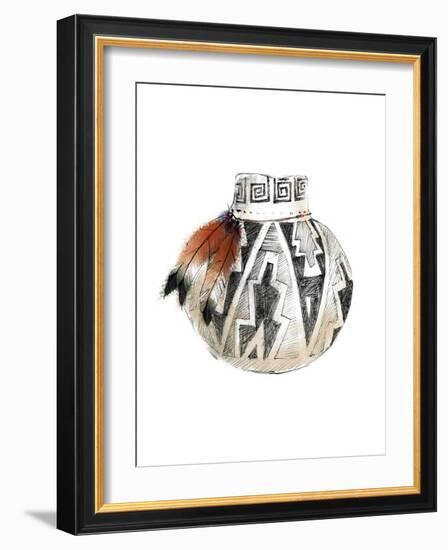 Indian Pottery-Avery Tillmon-Framed Art Print