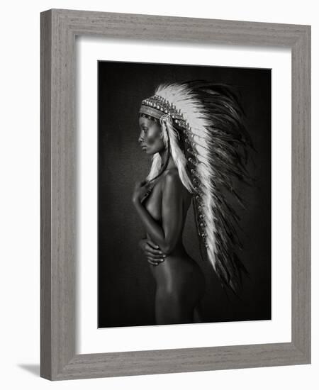 Indian Queen-Ross Oscar-Framed Photographic Print