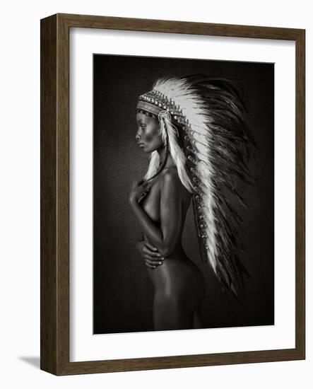 Indian Queen-Ross Oscar-Framed Photographic Print