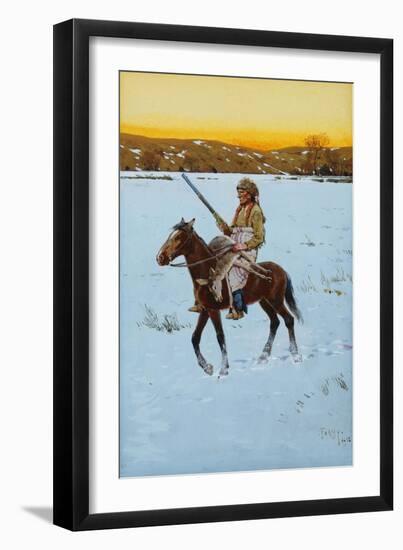 Indian Returning from the Hunt, 1912-Henry Francois Farny-Framed Giclee Print