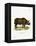 Indian Rhinoceros-null-Framed Premier Image Canvas