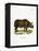 Indian Rhinoceros-null-Framed Premier Image Canvas