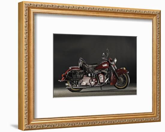 Indian Roadmaster Chief 1953-Simon Clay-Framed Photographic Print