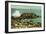 Indian Rock, Narragansett Pier, Rhode Island-null-Framed Art Print