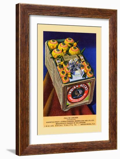 Indian Rocks Full De Luxe Box-Curt Teich & Company-Framed Art Print