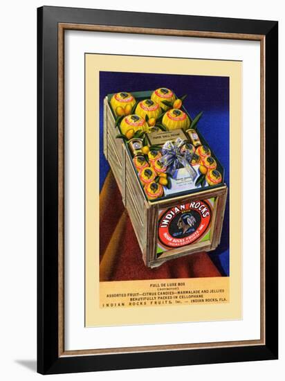 Indian Rocks Full De Luxe Box-Curt Teich & Company-Framed Art Print