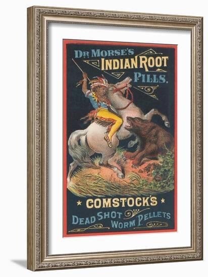 Indian Root Worm Pellets-null-Framed Art Print