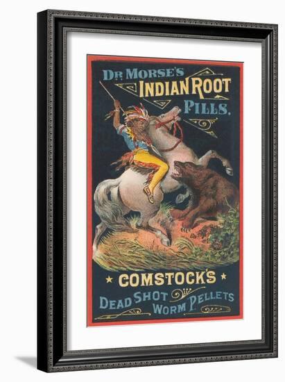 Indian Root Worm Pellets-null-Framed Art Print