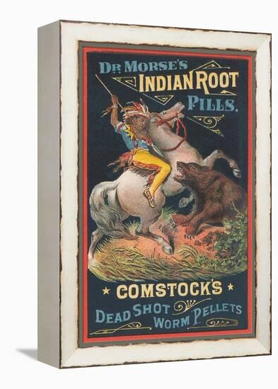 Indian Root Worm Pellets-null-Framed Stretched Canvas