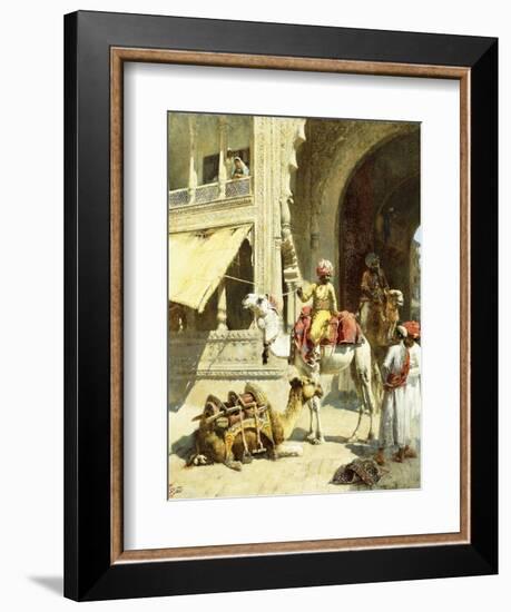 Indian Scene, 1884-89-Edwin Lord Weeks-Framed Giclee Print