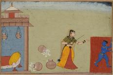 Two Court Ladies with Fireworks, c.1725-Indian School-Giclee Print