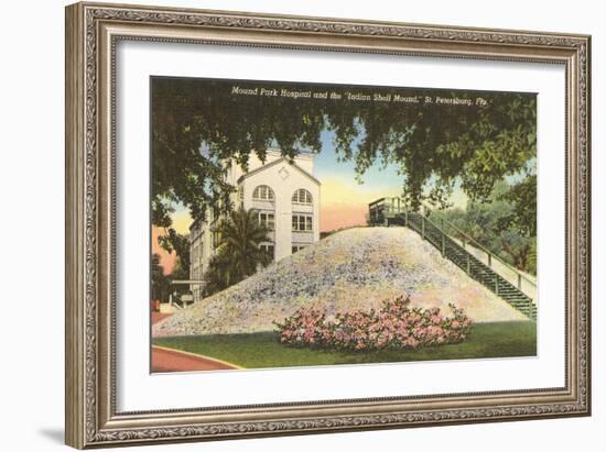 Indian Shell Mound, St. Petersburg, Florida-null-Framed Art Print