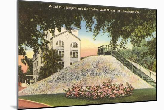 Indian Shell Mound, St. Petersburg, Florida-null-Mounted Art Print