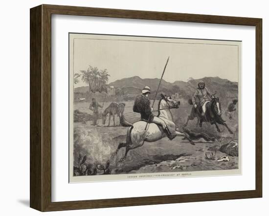 Indian Sketches, Pie-Sticking at Poonah-John Charlton-Framed Giclee Print