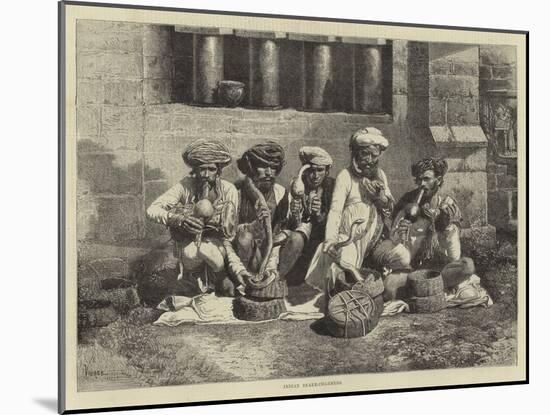 Indian Snake-Charmers-null-Mounted Giclee Print