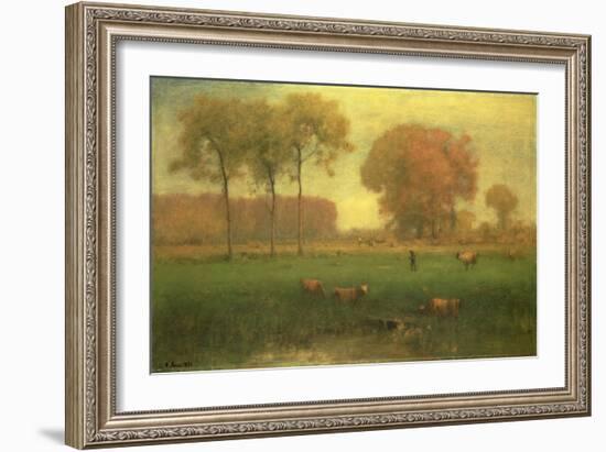 Indian Summer, 1891-George Inness-Framed Giclee Print