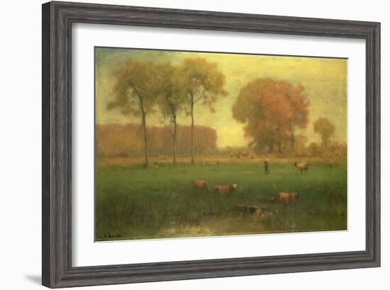 Indian Summer, 1891-George Inness-Framed Giclee Print