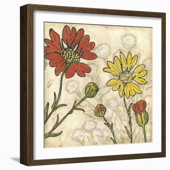 Indian Summer Florals II-Megan Meagher-Framed Art Print