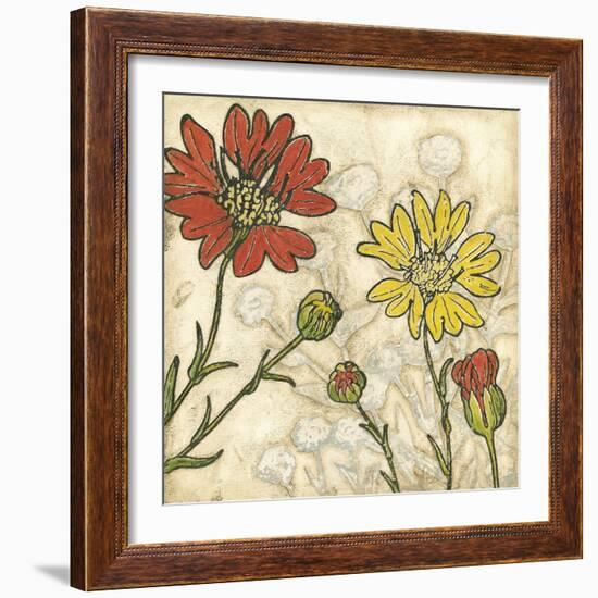 Indian Summer Florals II-Megan Meagher-Framed Art Print