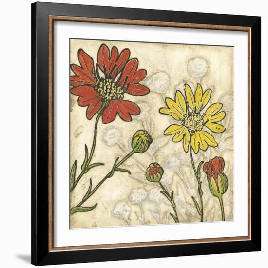 Indian Summer Florals II-Megan Meagher-Framed Art Print