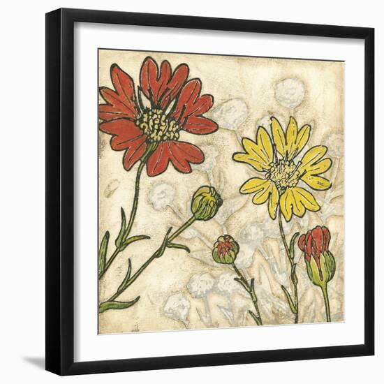 Indian Summer Florals II-Megan Meagher-Framed Art Print