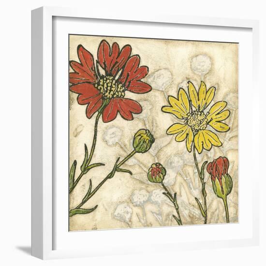 Indian Summer Florals II-Megan Meagher-Framed Art Print