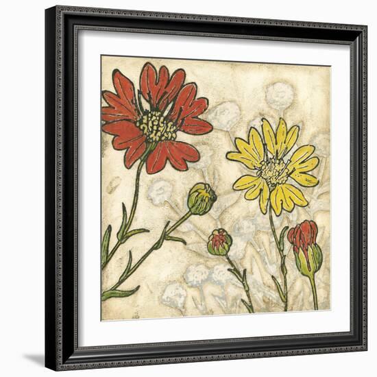 Indian Summer Florals II-Megan Meagher-Framed Art Print