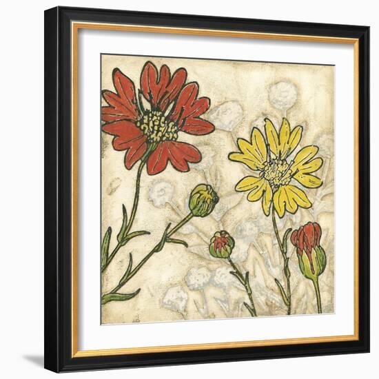 Indian Summer Florals II-Megan Meagher-Framed Art Print