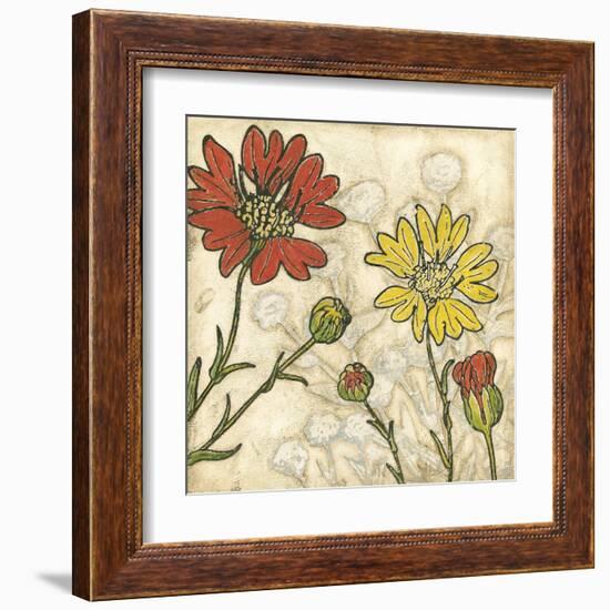 Indian Summer Florals II-Megan Meagher-Framed Art Print