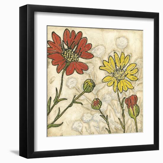 Indian Summer Florals II-Megan Meagher-Framed Art Print