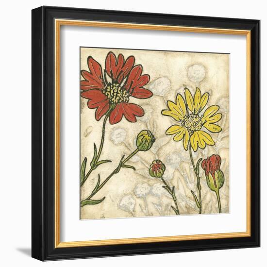 Indian Summer Florals II-Megan Meagher-Framed Art Print