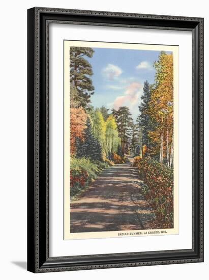 Indian Summer, La Crosse, Wisconsin-null-Framed Art Print