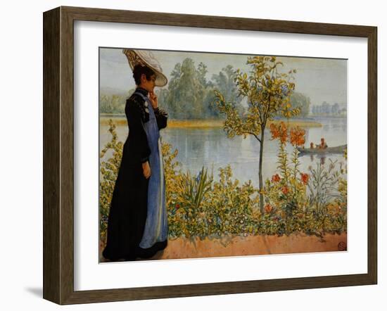 Indian Summer-Carl Larsson-Framed Giclee Print